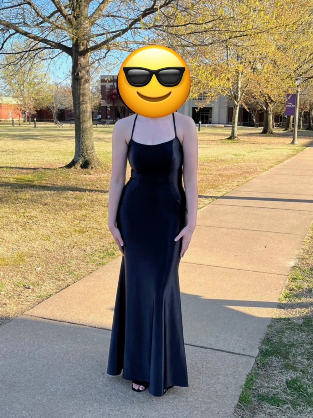 Black Formal Dress, Size 8